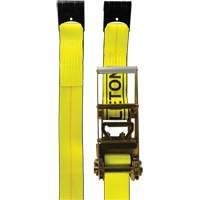 Winch Strap, Flat Hook, 30' W x 3" L, 5400 lbs. (2449 kg) Working Load Limit Haskins Industrial Inc.