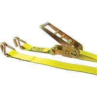 Winch Strap, J-Hook, 30' W x 3" L, 5400 lbs. (2449 kg) Working Load Limit Haskins Industrial Inc.