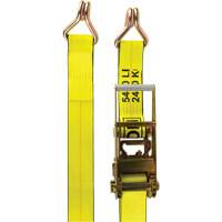 Winch Strap, J-Hook, 30' W x 3" L, 5400 lbs. (2449 kg) Working Load Limit Haskins Industrial Inc.