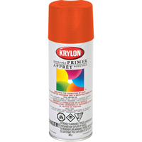 Fluorescent Spray Paint, Fluorescent Red/Orange, 11 oz., Aerosol Can Haskins Industrial Inc.