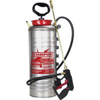 Pulv&eacute;risateur de b&eacute;ton &agrave; r&eacute;servoir Evolution, 3,5 gal. (13,2 L), Acier inoxydable, Lance de 19" Haskins Industrial Inc.