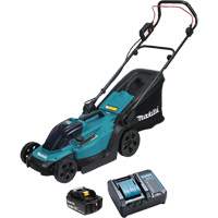 18V LXT Cordless Lawn Mower Kit, Push Walk-Behind, Battery Powered, 13" Cutting Width Haskins Industrial Inc.