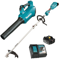 LXT Brushless 459 CFM Blower Kit, 18 V, 116 MPH Output, Battery Powered Haskins Industrial Inc.
