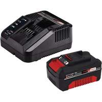 Ensemble tondeuse &agrave; gazon pouss&eacute;e sans fil, Pouss&eacute;e, &agrave; pile, Largeur de coupe 13" Haskins Industrial Inc.