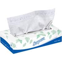 Surpass&reg; Facial Tissue, 2 Ply, 8.3" L x 7.8" W, 100 Sheets/Box Haskins Industrial Inc.
