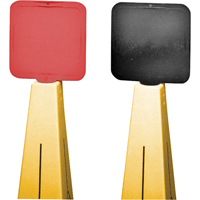 Traffic Cone Lock-In Sign Haskins Industrial Inc.