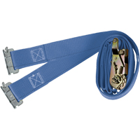 Logistic Straps, Ratchet, 2" W x 20' L, 1000 lbs. (454 kg) WLL Haskins Industrial Inc.