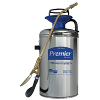 Premier Series Pro Sprayer, 2 gal. (7.6 L), Stainless Steel, 12" Wand Haskins Industrial Inc.