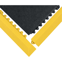 Tapis 24/Seven, Caoutchouc, 3' la c, 3' lo, 5/8" &eacute;paisseur, Noir Haskins Industrial Inc.