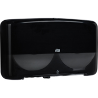 Twin Mini Jumbo Toilet Paper Dispenser, Multiple Roll Capacity Haskins Industrial Inc.