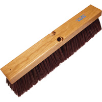 Heavy-Duty Garage & Concrete Push Broom, 24", Coarse/Stiff, Polypropylene Bristles Haskins Industrial Inc.