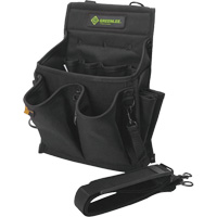 Tool Bag, Nylon, 20 Pockets, Black Haskins Industrial Inc.