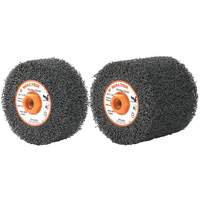 FX Flex Drum, 4-1/4" Dia. x 2" W, 5/8"-11 Arbor, Flex Coarse Grit Haskins Industrial Inc.