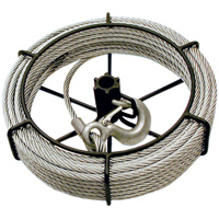 JGP-150A 1-1/2 Ton 66' Cable Assembly For JET&reg; Wire Grip Pullers Haskins Industrial Inc.