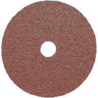 Disque de ponçage en fibre de r&eacute;sine, 7" dia., Grain 50, Oxyde d'aluminium Haskins Industrial Inc.