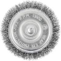 Brosse coupelle sertie sur tige Haskins Industrial Inc.