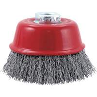 Brosse-boisseau &agrave; fils cr&ecirc;p&eacute;s, 3-1/4", Fils 0,014" Haskins Industrial Inc.