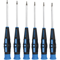 Jeu de tournevis de pr&eacute;cision Torx, 6 Haskins Industrial Inc.