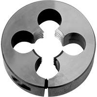 Matrice ronde ajustable, Filet de M6 X 1, Acier rapide Haskins Industrial Inc.