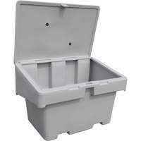 Salt Sand Container SOS, 48" x 33" x 34", 18.5 cu. Ft., Grey Haskins Industrial Inc.