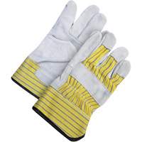 Gants d'ajusteur classiques, Taille unique, Paume en Cuir de vache refendu, Doublure en Molleton Haskins Industrial Inc.