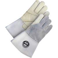 Gants de soudage en cuir fleur utilitaire Gander Brand, Cuir fleur de vache, Taille Grand Haskins Industrial Inc.