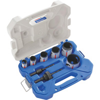 Ensemble de scies-cloches d'entrepreneur Speed Slot, 9 morceaux Haskins Industrial Inc.