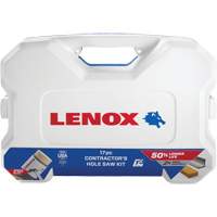 Ensemble de scies-cloches d'entrepreneur Speed Slot, 17 morceaux Haskins Industrial Inc.