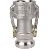 Coupleur &agrave; came et cannelure x adaptateur Dixon Haskins Industrial Inc.