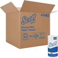 Scott&reg; Kitchen Roll Towels, 1 Ply, 128 Sheets/Roll, 11" W, 8.78" L Haskins Industrial Inc.