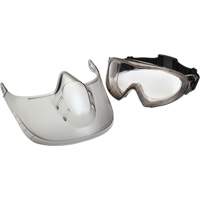 Capstone&reg; Shield Safety Goggles with Removable Faceshield, Clear Lens, Anti-Fog, Direct/Closed Vent Haskins Industrial Inc.