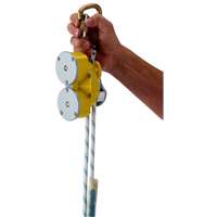 DBI-SALA&reg; Rollgliss R550 Rescue & Descent Device, 100' L, Kernmantle Lifeline Haskins Industrial Inc.