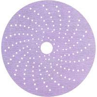 Hookit Purple Clean Sanding Disc, 6" Dia., P240 Grit, Aluminum Oxide, C-Weight Haskins Industrial Inc.