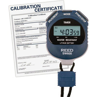 REED SW600 Stopwatch with ISO Certificate, Digital, Water Resistant Haskins Industrial Inc.