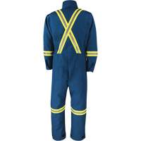 Combinaison de luxe Dupont Nomex IIIA, Taille 4T-Grand, Bleu royal, 6 cal/cm² Haskins Industrial Inc.