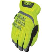 FastFit&reg; High-Visibility Work Gloves, Synthetic Palm, Size Medium/9 Haskins Industrial Inc.