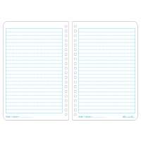 Carnet de notes de poche &agrave; spirale lat&eacute;rale, Couverture souple, Jaune, 64 Pages, 4-5/8" , 7"  Haskins Industrial Inc.