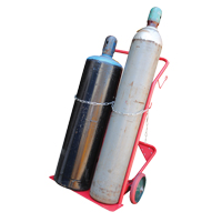 Chariot pour bouteilles, Roues Caoutchouc moul&eacute;, Base de 25-1/2"la x 7"lo, 350 lb Haskins Industrial Inc.