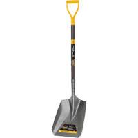 Serrated Snow Shovel, Tempered Steel Blade, 11-7/10" Wide, D-Grip Handle Haskins Industrial Inc.
