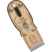 Grattoirs &agrave; lame de rasoir ergonomique, Lame Acier au carbone, Largeur 1-1/2", Manche Caoutchouc Haskins Industrial Inc.
