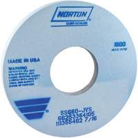 Tool Room Wheel, Type 05, Ceramic Alumina, 14" x 1-1/2" Haskins Industrial Inc.