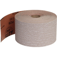 Rouleau de papier abrasif PSA sans chargement, Oxyde d'aluminium, 2-3/4" la x 135' lo, Grain 220 Haskins Industrial Inc.