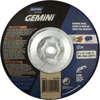 Meule soucoupes Gemini, 7" x 1/4", Arbre 5/8"-11, Oxyde d'aluminium, Type 28 Haskins Industrial Inc.