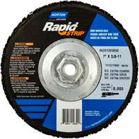 Disques &agrave; moyeu d&eacute;port&eacute; non tiss&eacute;s pour d&eacute;capage rapide Bear-Tex, 7" dia., Grain Extra grossier, Carbure de silicium Haskins Industrial Inc.