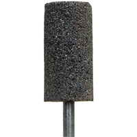 Mounted Point, W222, Aluminum Oxide, 1" Dia., 3/16" L Haskins Industrial Inc.