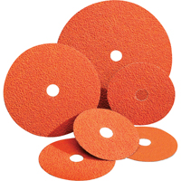 Disques en fibre Blaze, C&eacute;ramique d'alumine, 24, 4-1/2" Dia x 7/8" Arbre Haskins Industrial Inc.