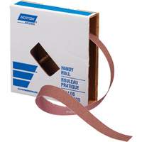 Rouleau de toile abrasive, Oxyde d'aluminium, 1" la x 150' lo, Grain 180 Haskins Industrial Inc.