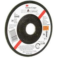 Green Corps Flexible Grinding Wheel, 4-1/2" x 1/8", 7/8" Arbor, Ceramic, Type 27 Haskins Industrial Inc.