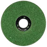 Green Corps Flexible Grinding Wheel, 4-1/2" x 1/8", 7/8" Arbor, Ceramic, Type 27 Haskins Industrial Inc.