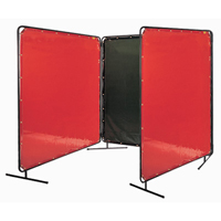 Welding Screen and Frame, Olive, 6' x 6' Haskins Industrial Inc.